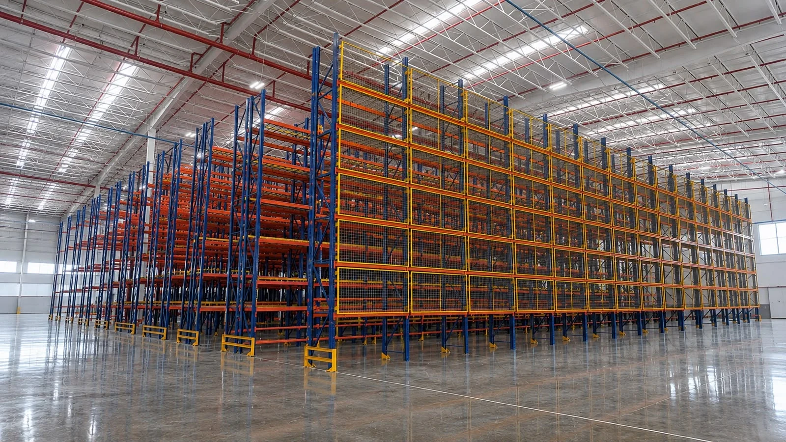 Sistema de rack selectivo industrial