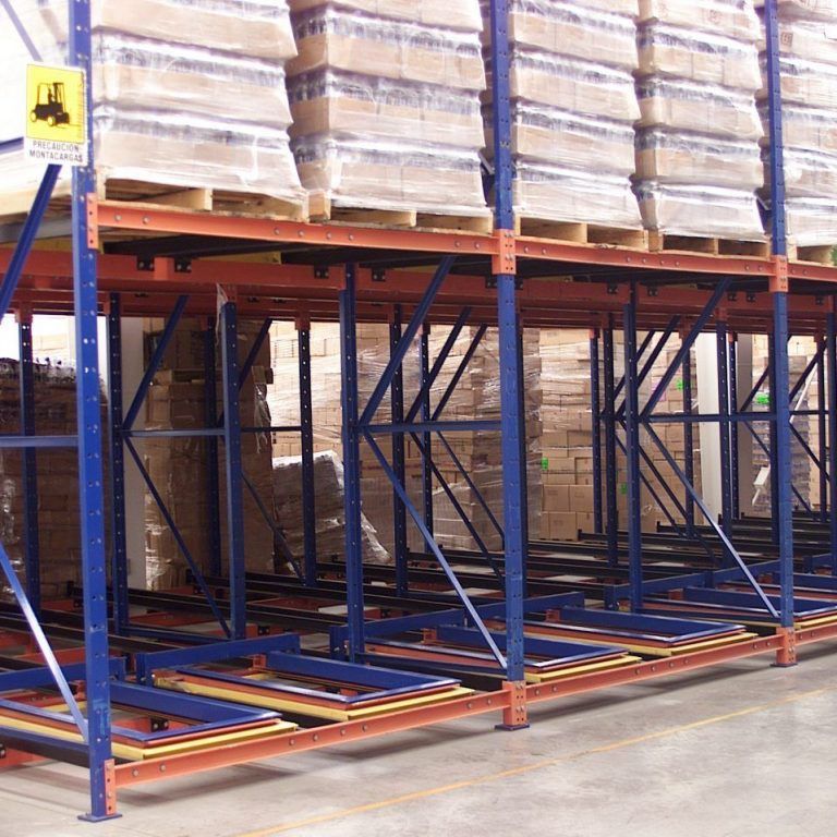 Racks industriales Push Back